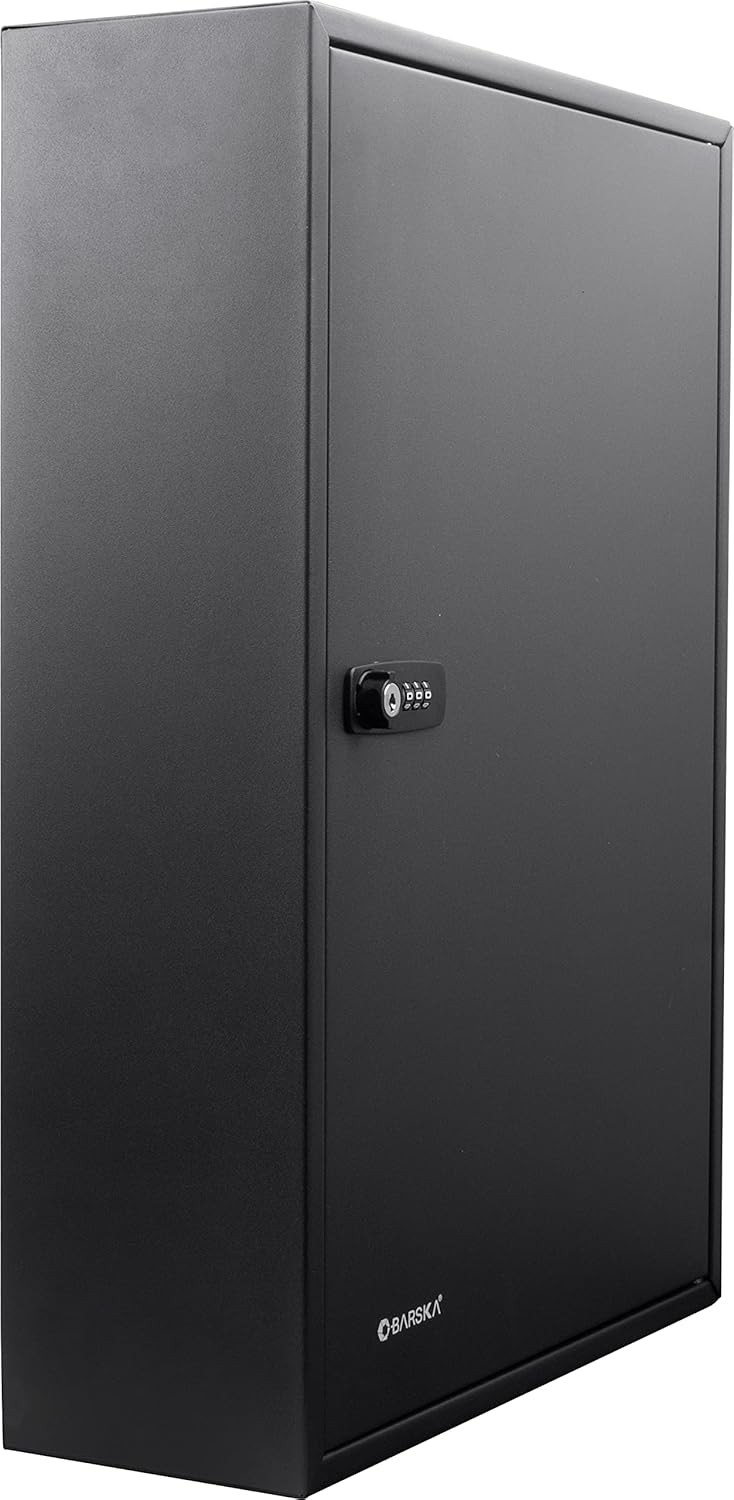 Combination Lock Key Cabinet Lock Box Black Z27691