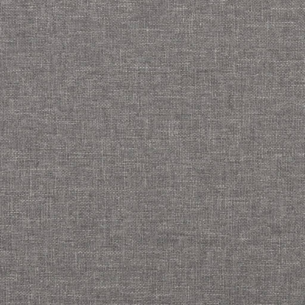 Fabric Padded Ottoman with Wood Legs Stool A67305