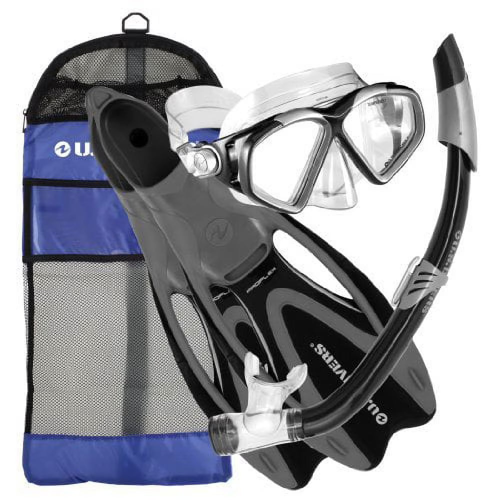 Mask, Snorkel, Fins/Bag Set T905