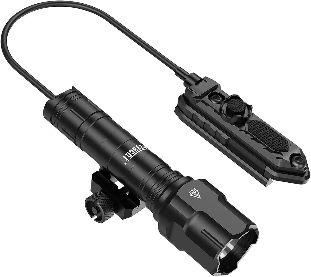 Tactical Flashlight 1200 Lumen LED Weapon Light with Pressure Switch H24425