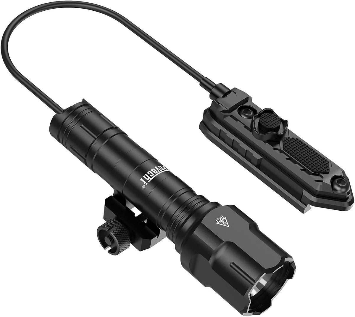 Tactical Flashlight 1200 Lumen LED Weapon Light with Pressure Switch H24425