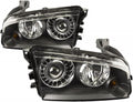 Headlight Assembly Pair with Bulbs for Dodge Charger V55702