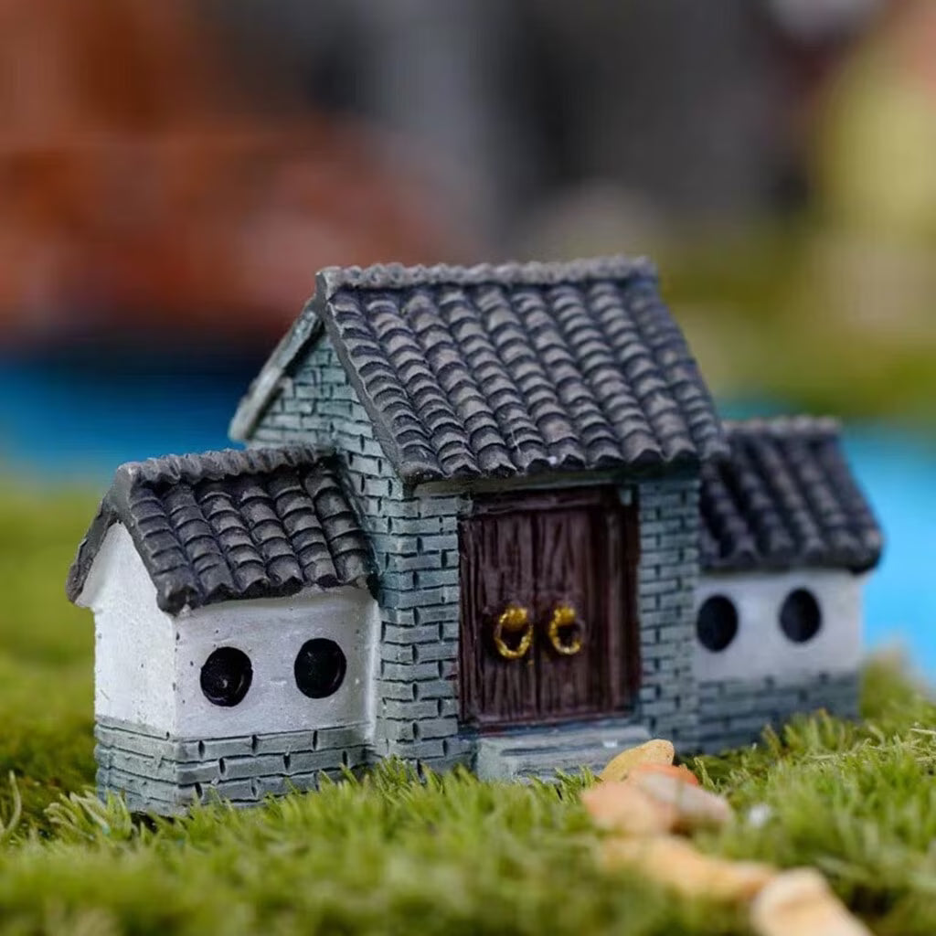Toddler Learning Toys Ancient Scene Miniature Dollhouse Decoration Y3476