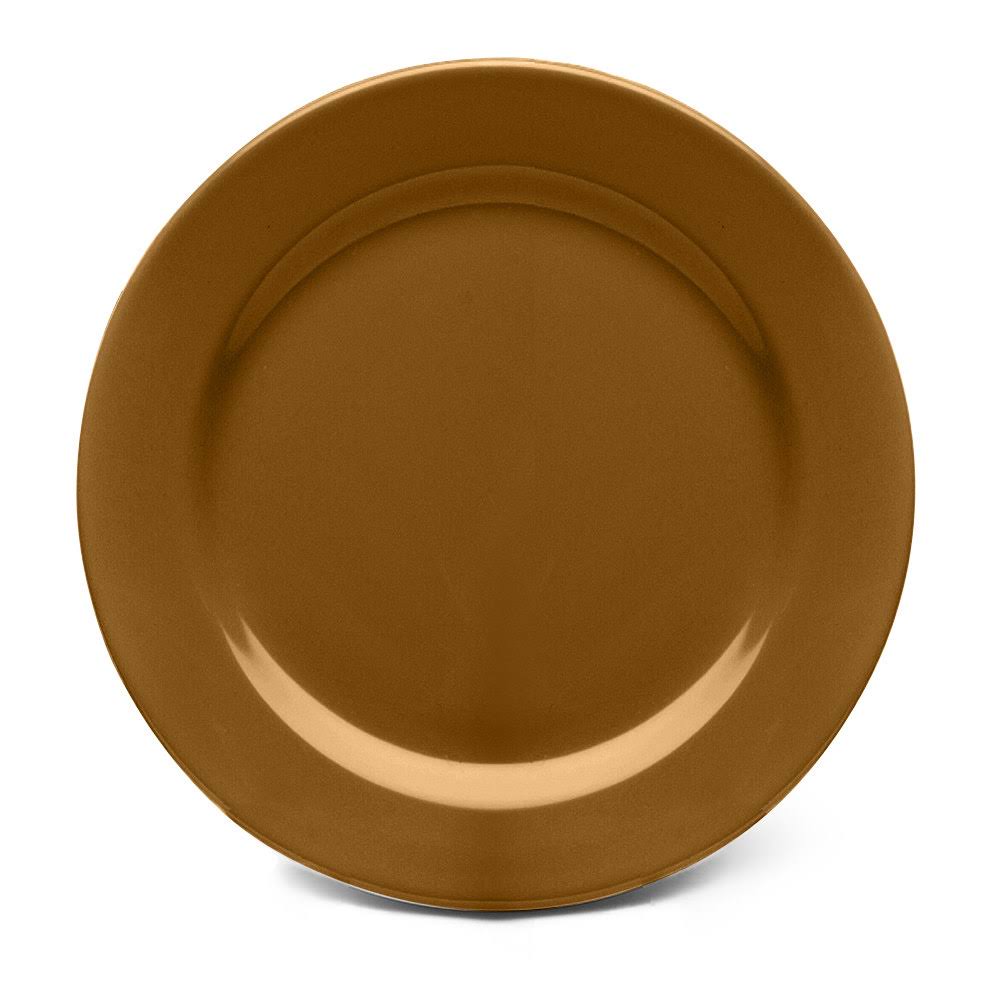 11 3/4x22 Round Melamine Plate - 6/Case P31371