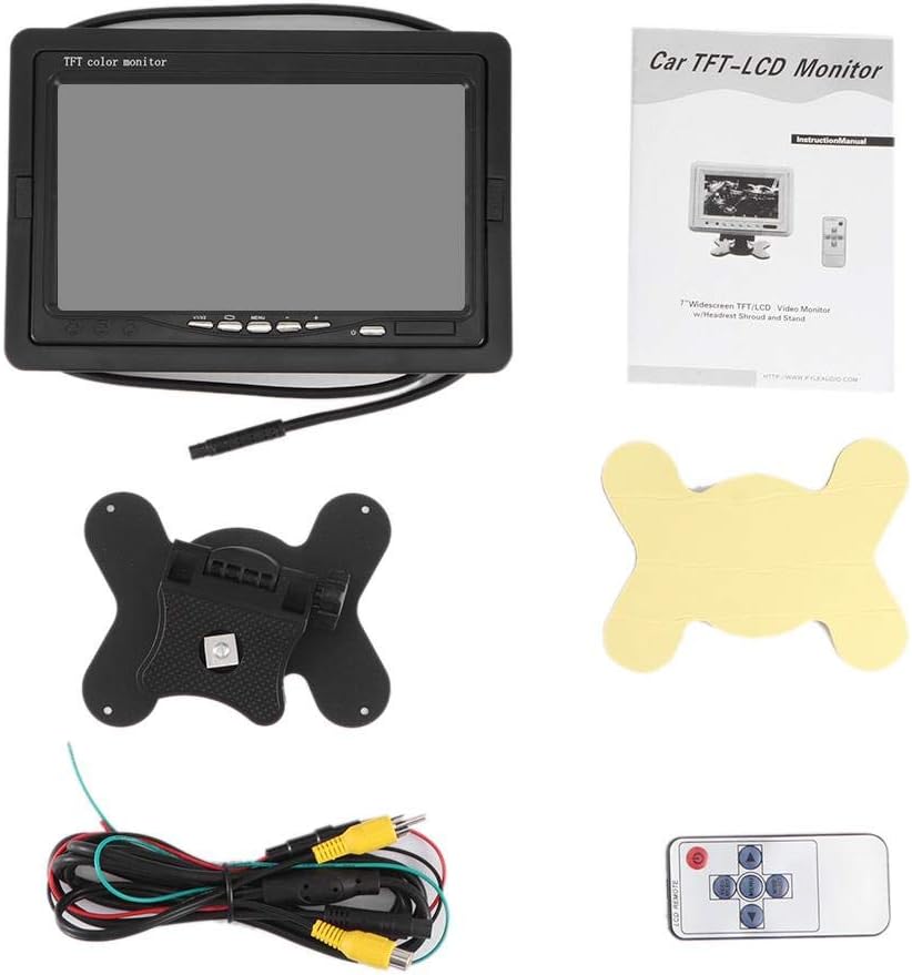 7in Car Monitor Reverse Rearview Display C1083