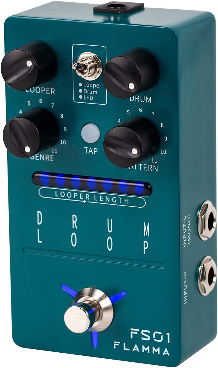 Stereo Cabinet Simulation Guitar Pedal with 7 User Preset Slots Z713906