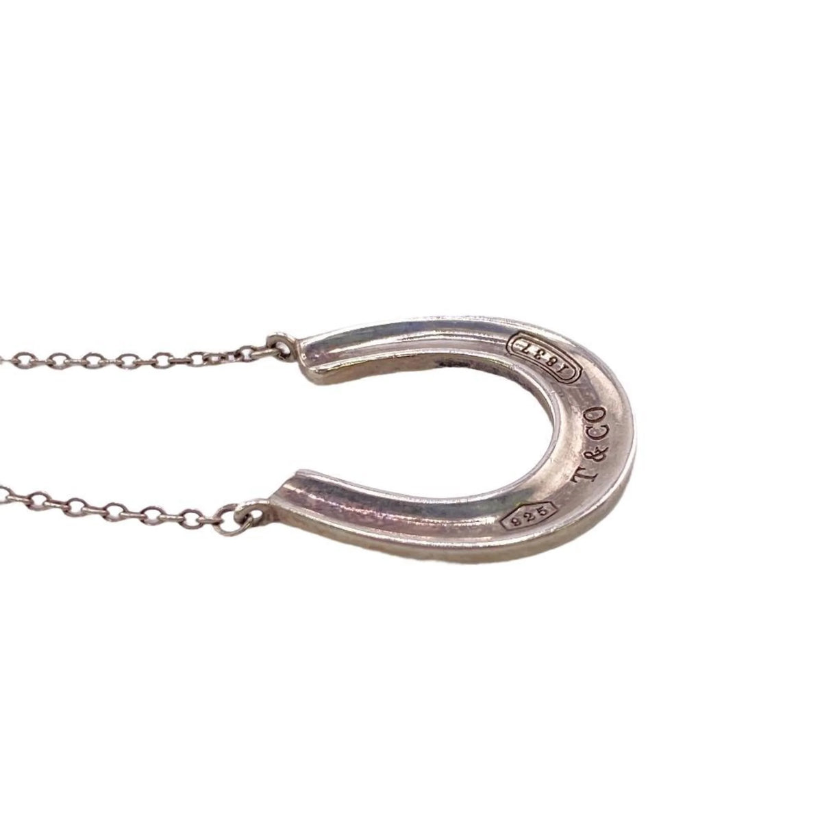 Horseshoe Necklace Silver U9993