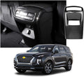Rear Vent Cover Trim for Palisade Carbon Fiber Style Interior Second Row AC Vent Outlet Cover Trims Pack of 2 R5720