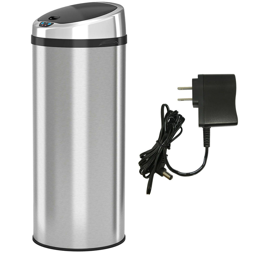Stainless Steel Motion Sensor Trash Can Q442