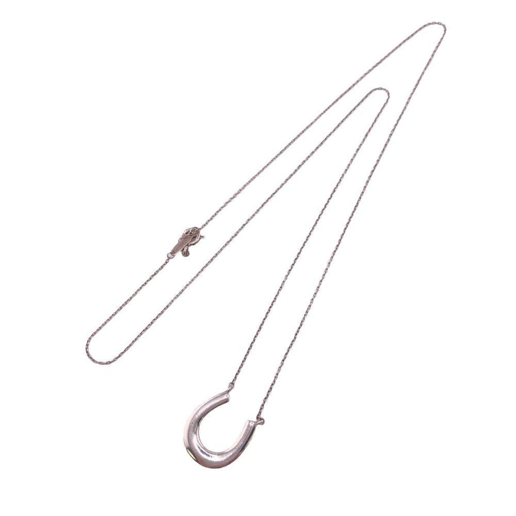 Horseshoe Necklace Silver U9993