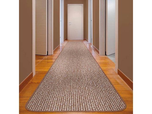 Skid-Resistant Carpet Runner, Praline Brown, 14 ft. x 36 in. P4015