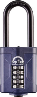 Blue 60 mm 5 Wheel Combination Padlock, Alloy Steel, Pack of 2 H7027
