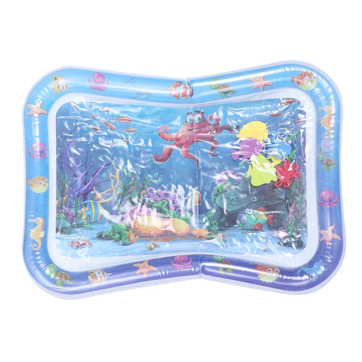 Inflatable Crawling Cushion Water Play Mat (Blue) X55970