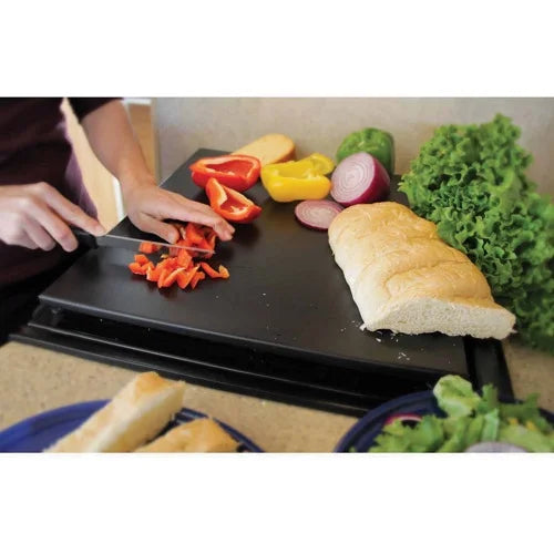 Black Stove Topper and Cutting Board U480