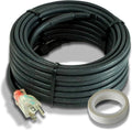 60 Feet Self-Regulating 120 Volt Heat Cable with Built-in Thermostat J18592