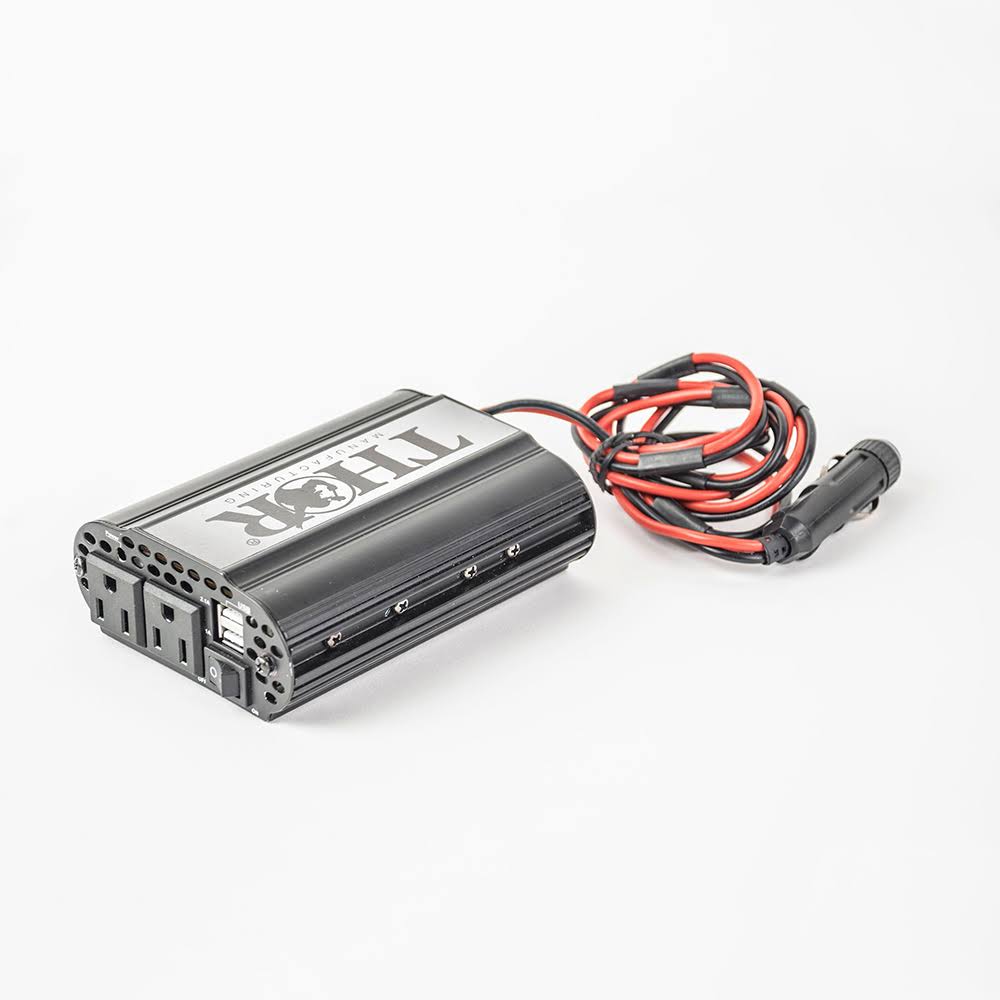 Car Desk with Built-in Power Inverter and Printer Stand E491