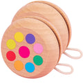 Wooden Yo-Yo Toy 2pcs T6560