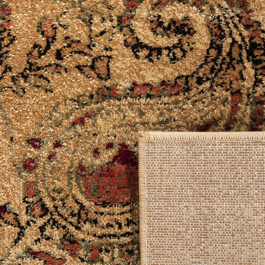 Beige & Multi Traditional Runner Rug Y3331