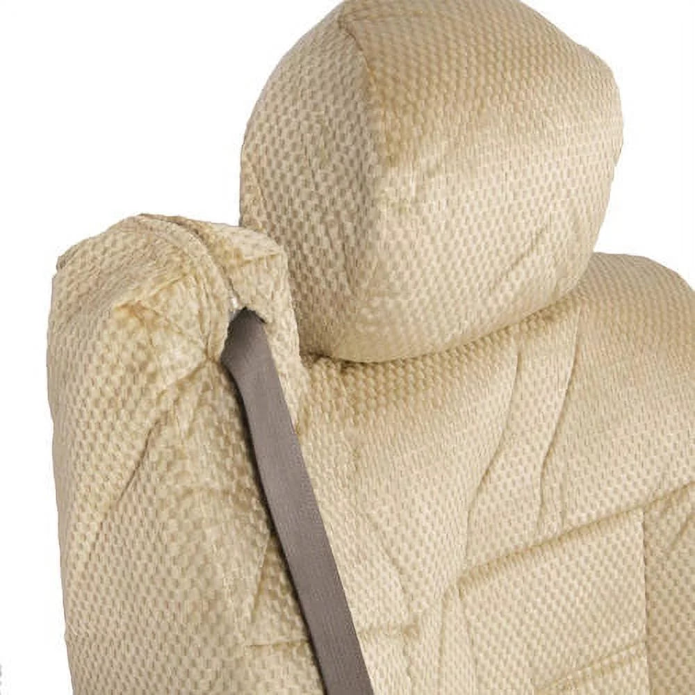 Pickup Truck Seat Covers with Arm Rest and Built In Seat Belt P790
