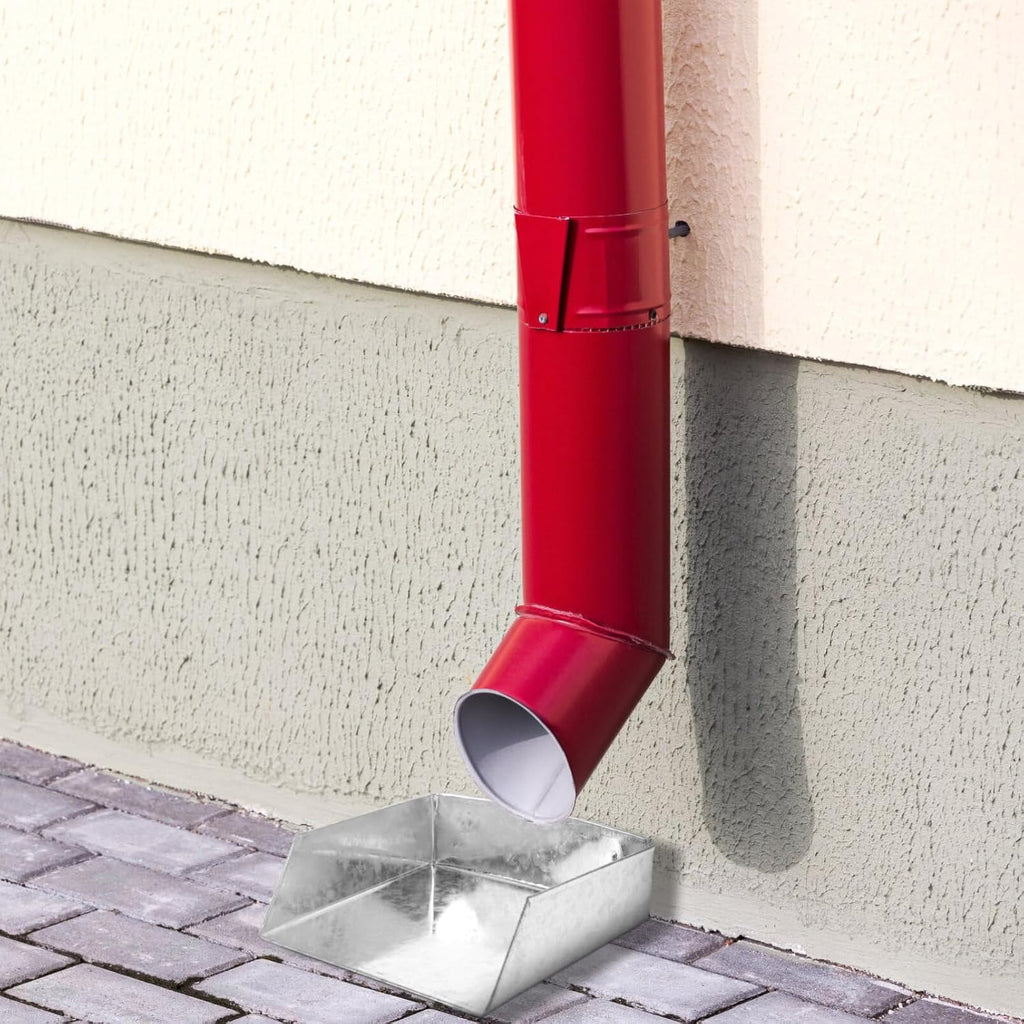 Metal Rain Gutter Downspout Splash Block W53686