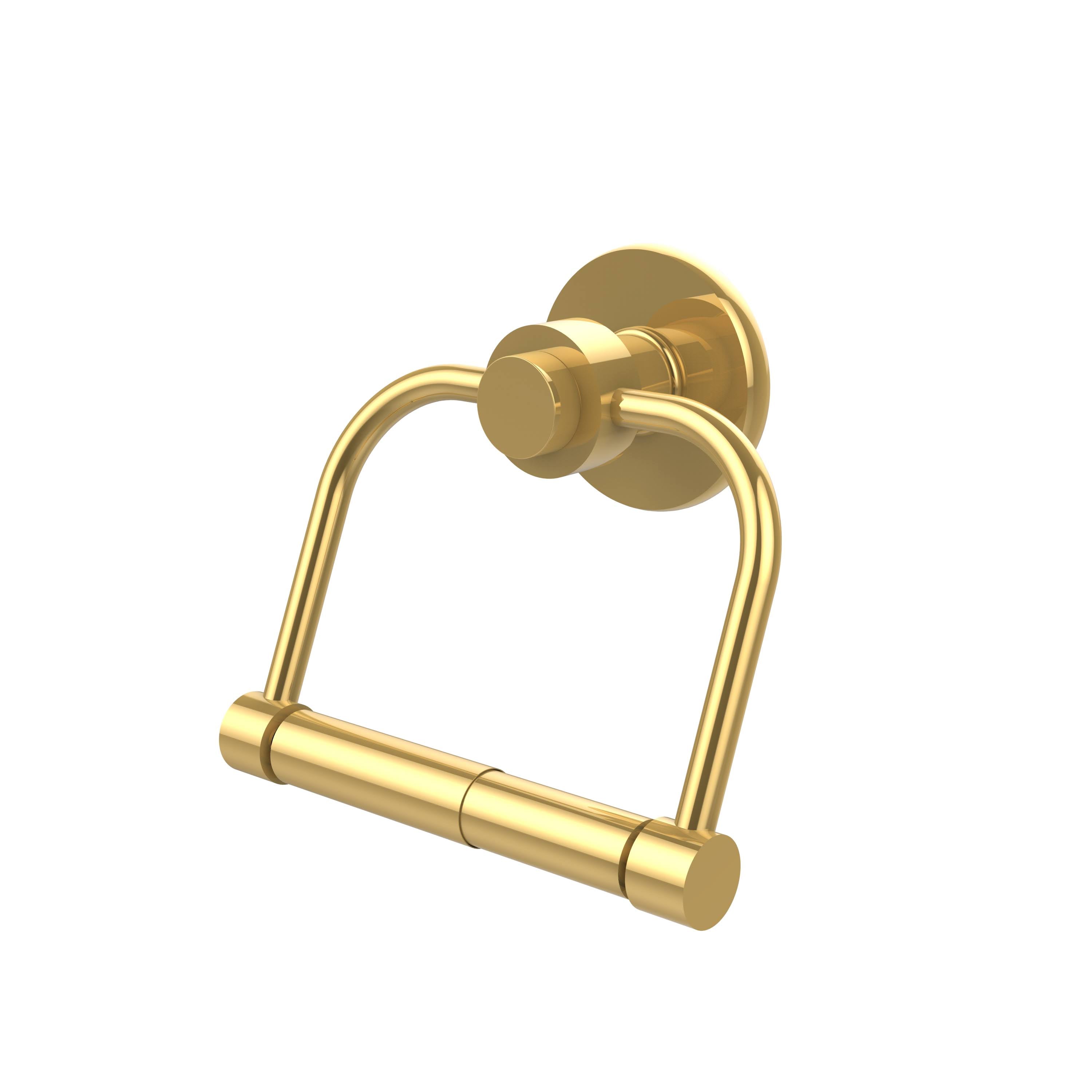 2 Post Toilet Tissue Holder Polished Brass W224