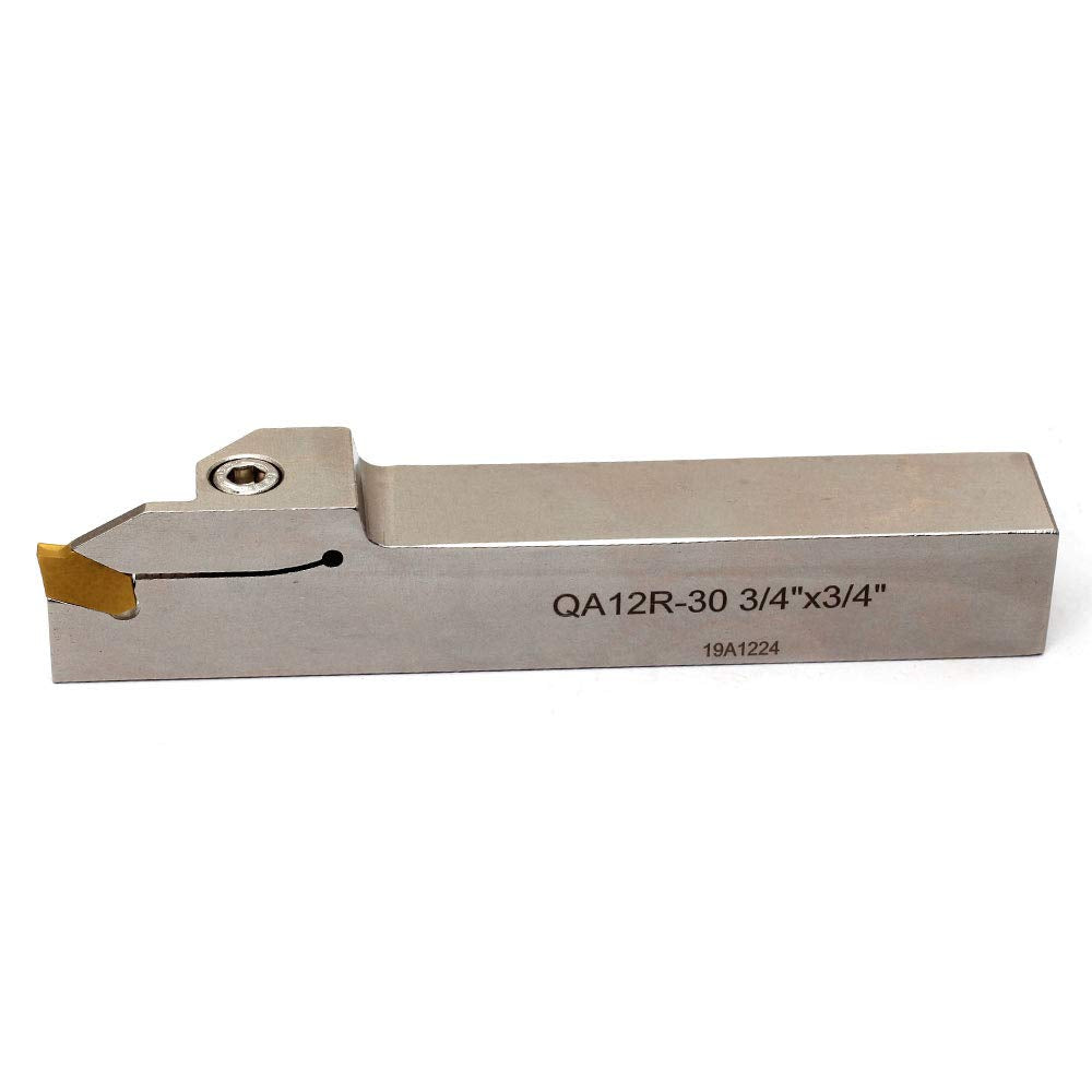 3/4 Indexable Lathe Grooving Parting Holder with 10 Pieces Carbide Inserts Z100