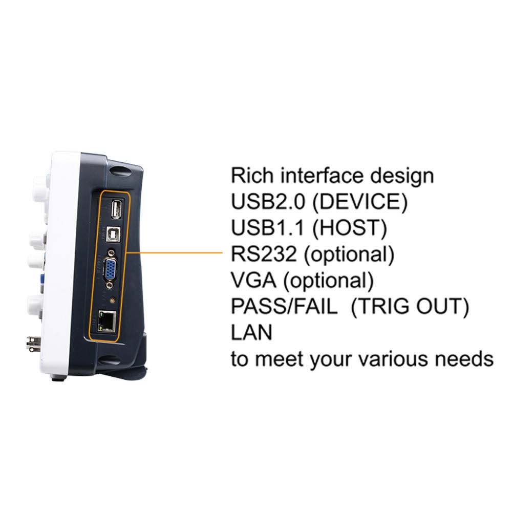 50MHz 2CH Digital Oscilloscope with VGA U490478