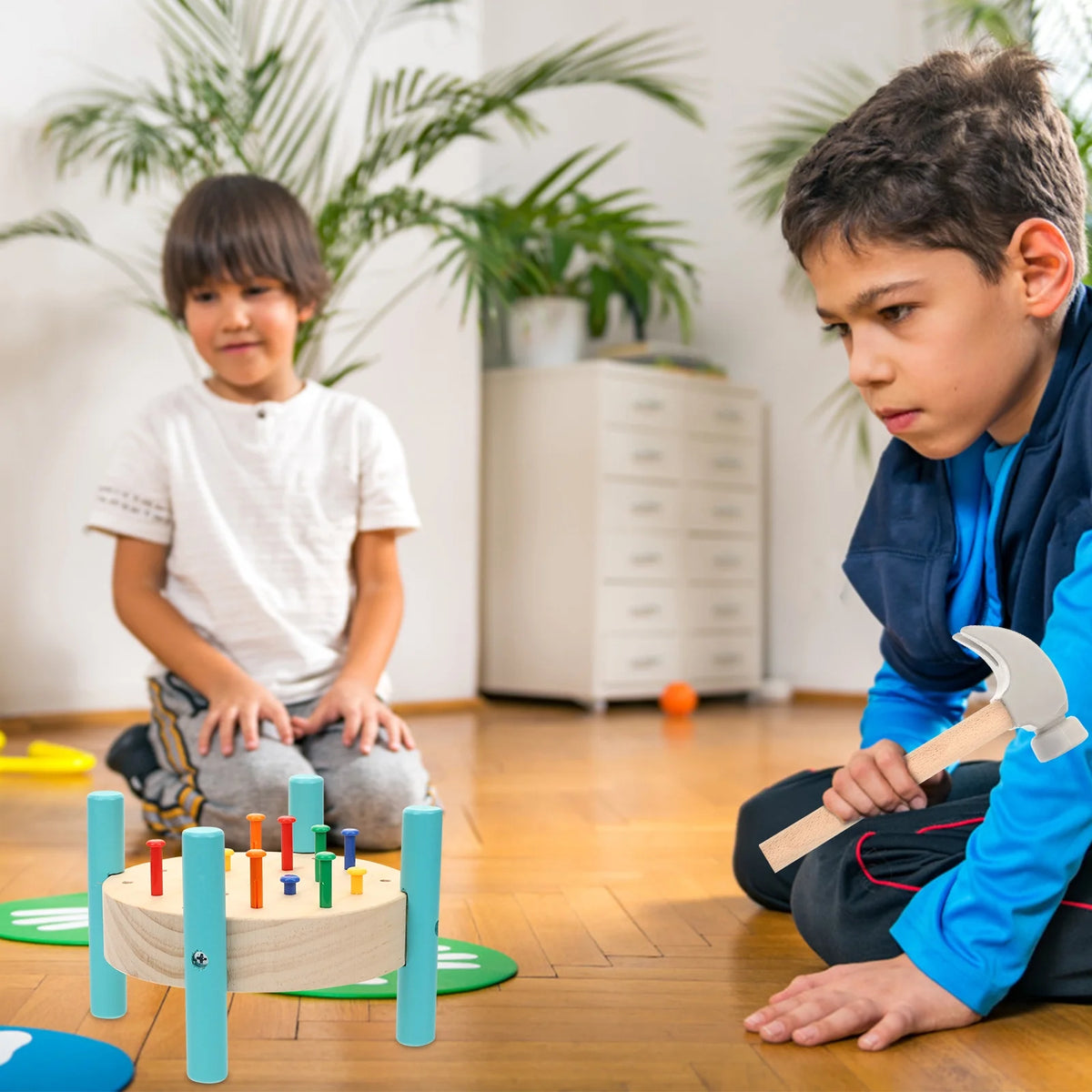 Wooden Hammer Workbench Toy R877