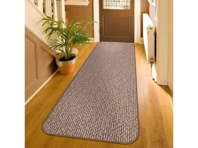 Skid-Resistant Carpet Runner, Praline Brown, 14 ft. x 36 in. P4015