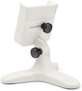 White Universal Desktop Cell Phone Holder with Red Billet Knobs Pack of 2 L311