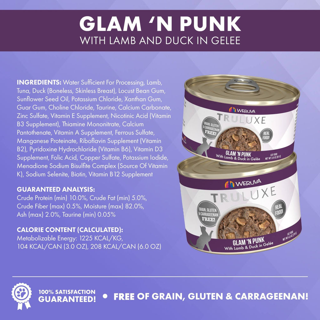 Canned Cat Food with Lamb & Duck, 6-oz, Case of 24 E9027