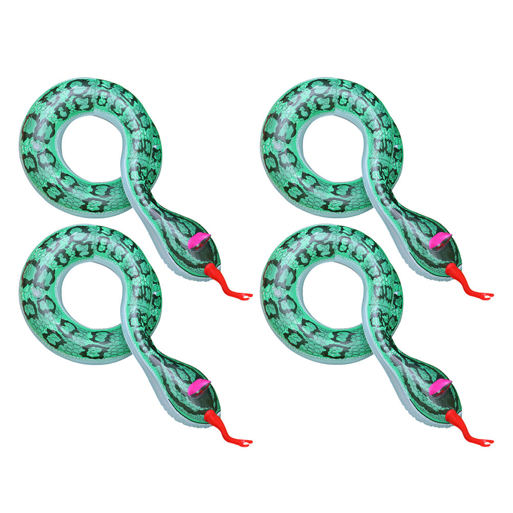 12 Pcs Inflatable Snake Toy K772939