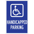 18x22H Handicap Parking Sign X9009