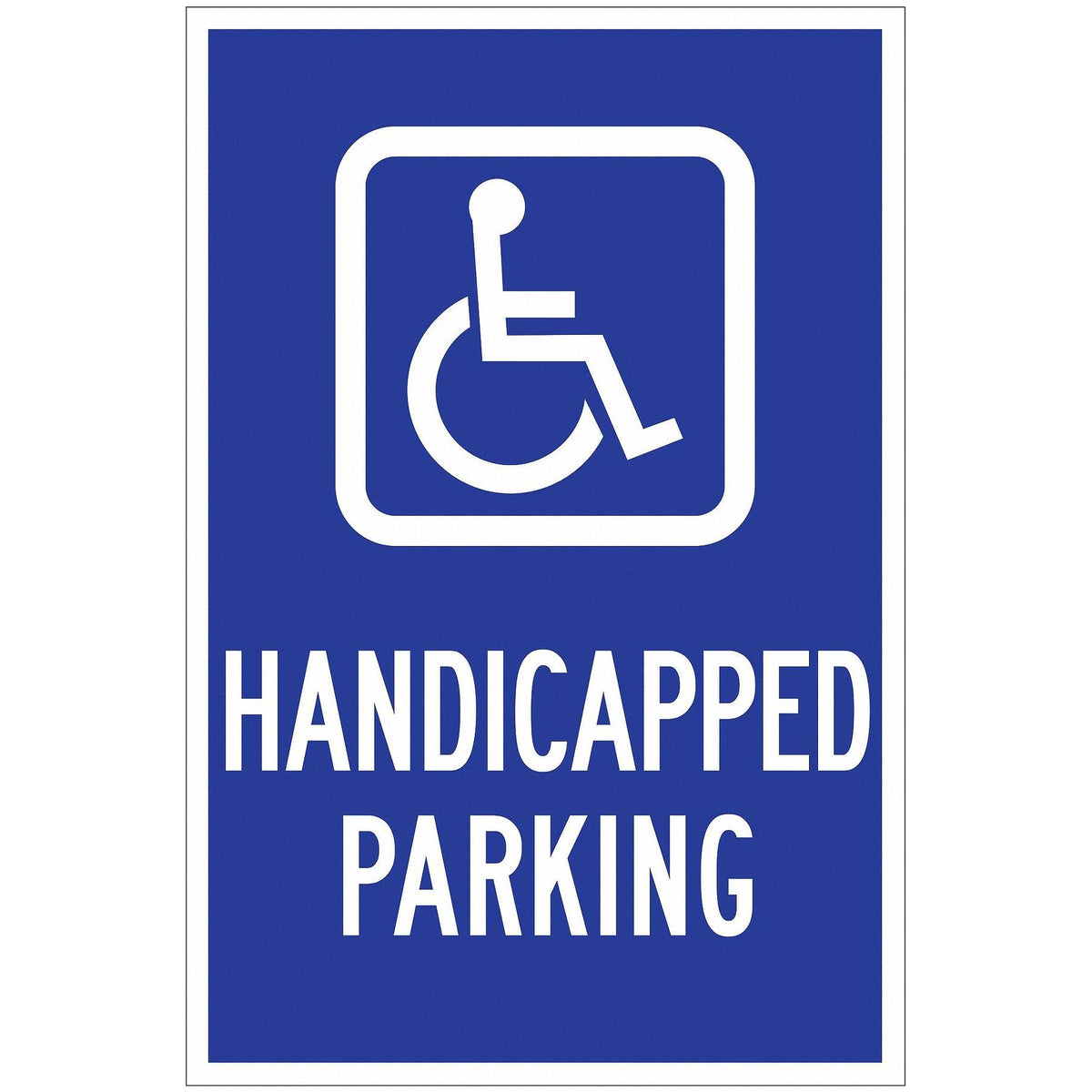 18x22H Handicap Parking Sign X9009