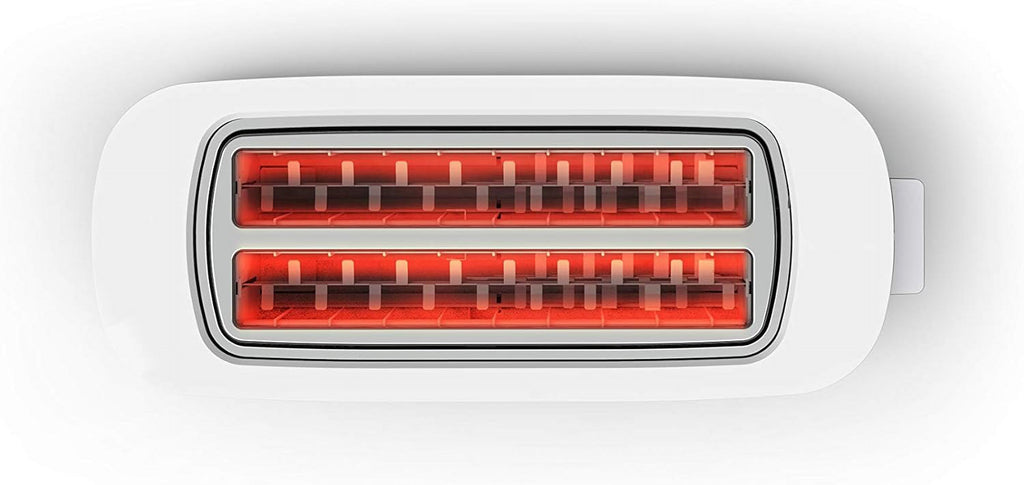 Silver 4 Slice Toaster with Extra Wide Slots L998095