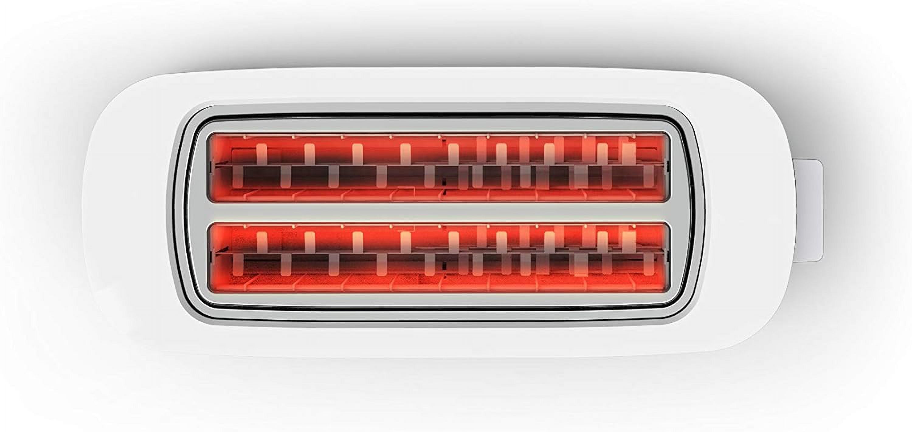 Silver 4 Slice Toaster with Extra Wide Slots L998095