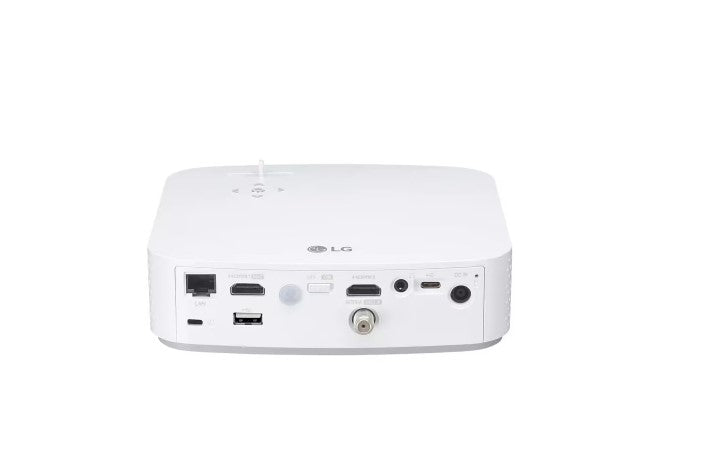 Open Box 100” Portable FHD LED Smart TV Projector - White V64460