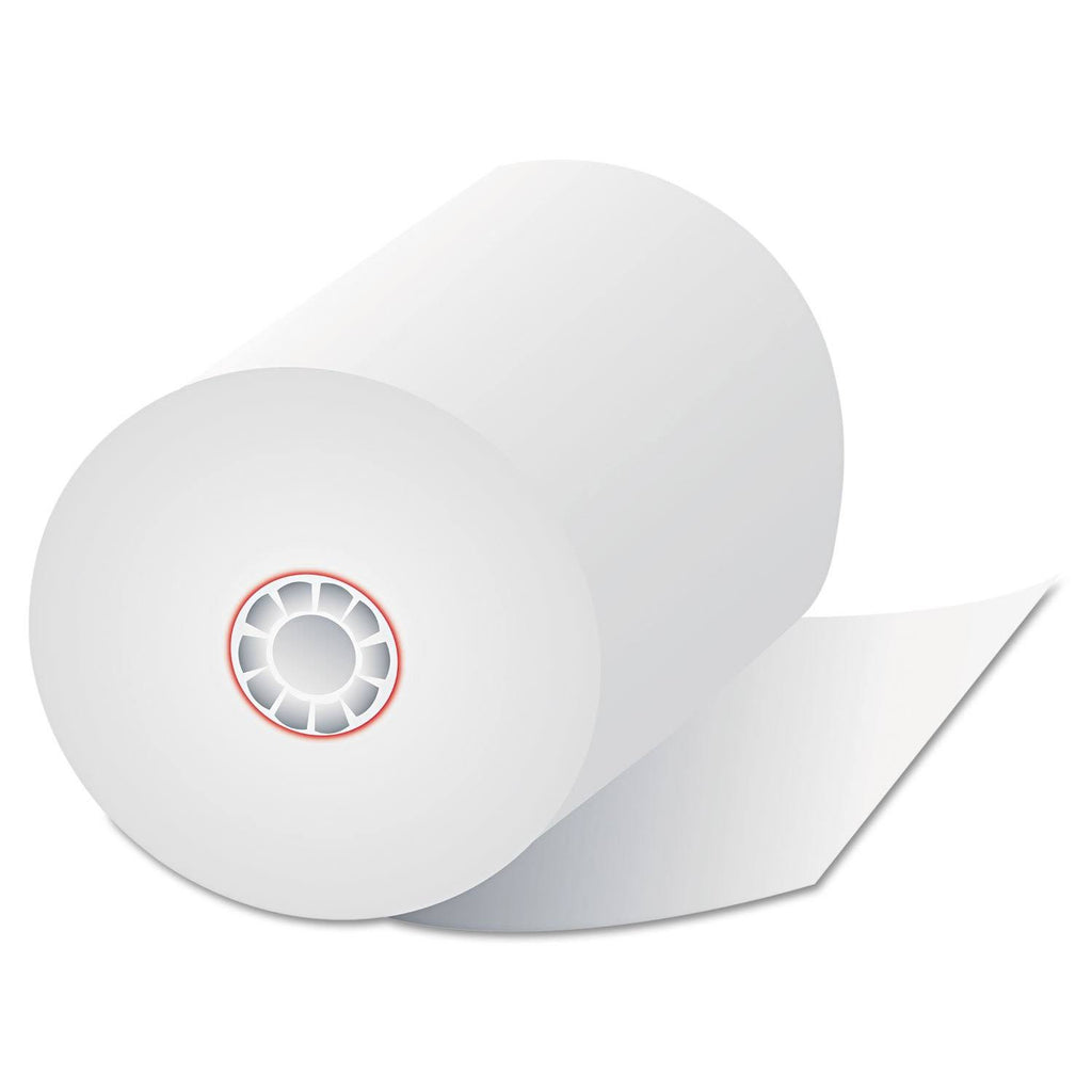 Single-Ply Thermal Cash Register Rolls, 3-1/8x22 x 230 Feet, White, 50/Carton Z9499
