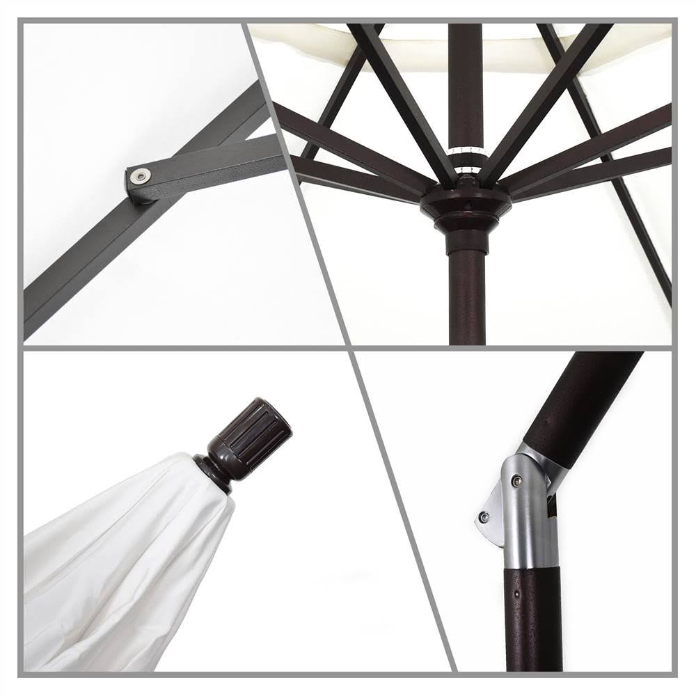 9 ft. Sunbrella Aluminum Single Vent Tilt Market Umbrella N30784