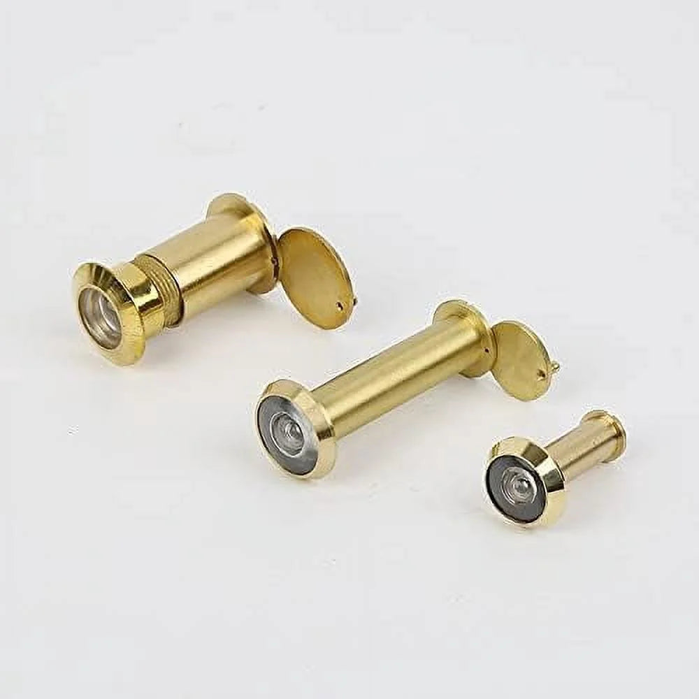 180 Degree 14mm Golden Door Viewer Peephole Glass Lens E19511