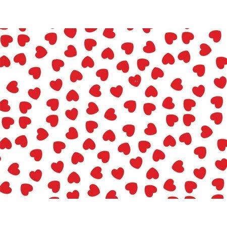 Hearts 30x22 x 833 Full Ream Roll Gift Wrap M3503