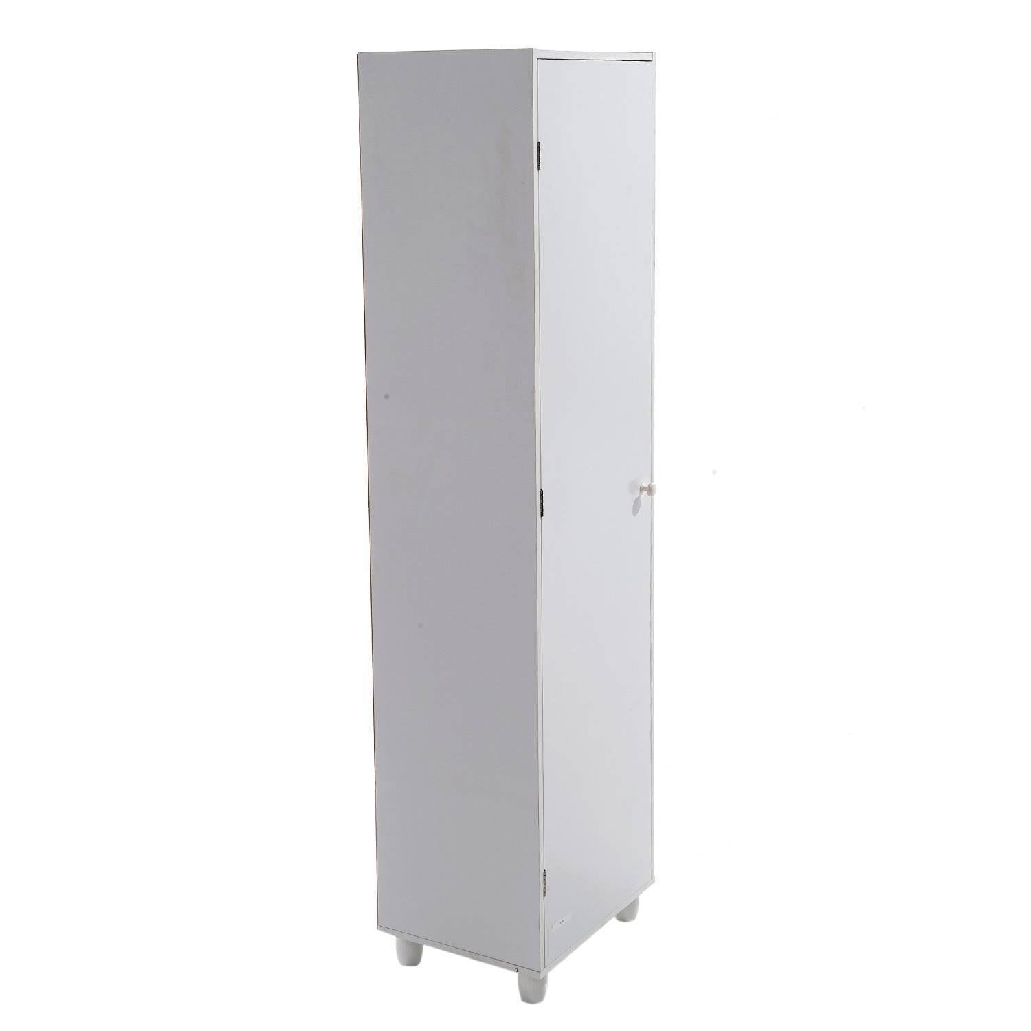 White Storage Cabinet O522