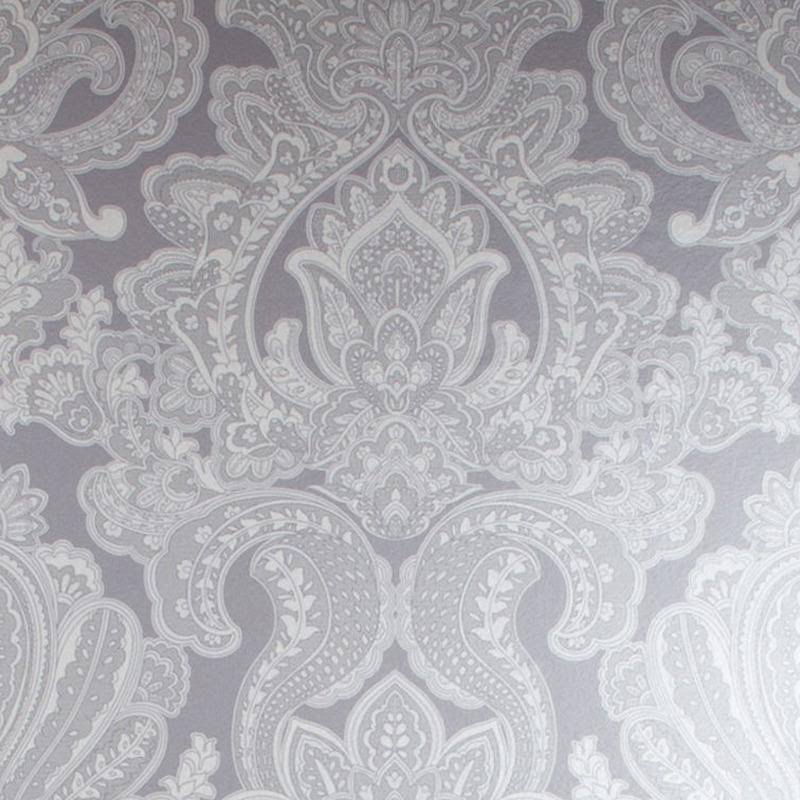 Souk Damask Cardamom Wallpaper D6812