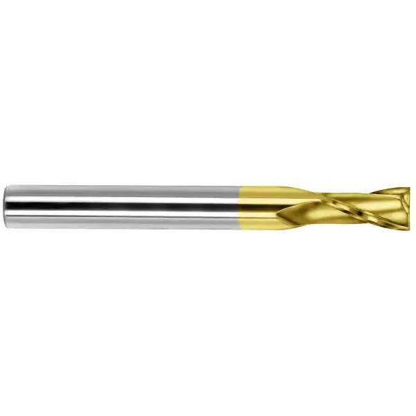 Titanium Carbonitride Coated 2 Flute Square End Mill, 5/8x22 Cutting Diameter F132654