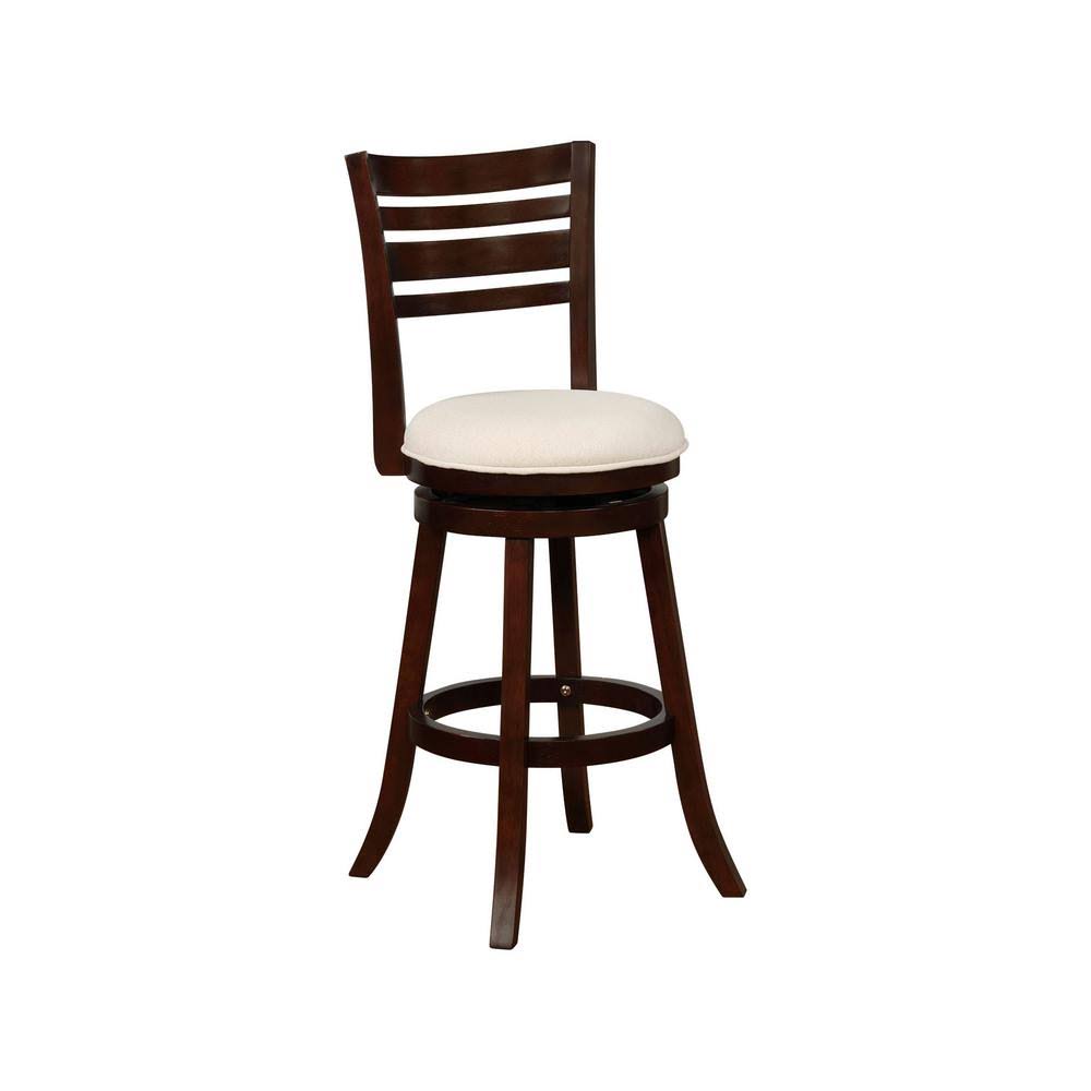 Cream/Espresso Bar Stool G361129