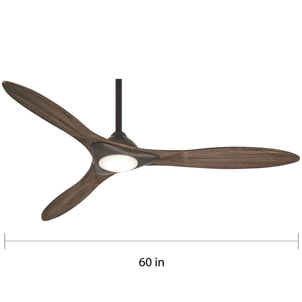 LED 60x22 Ceiling Fan Flat White P216891