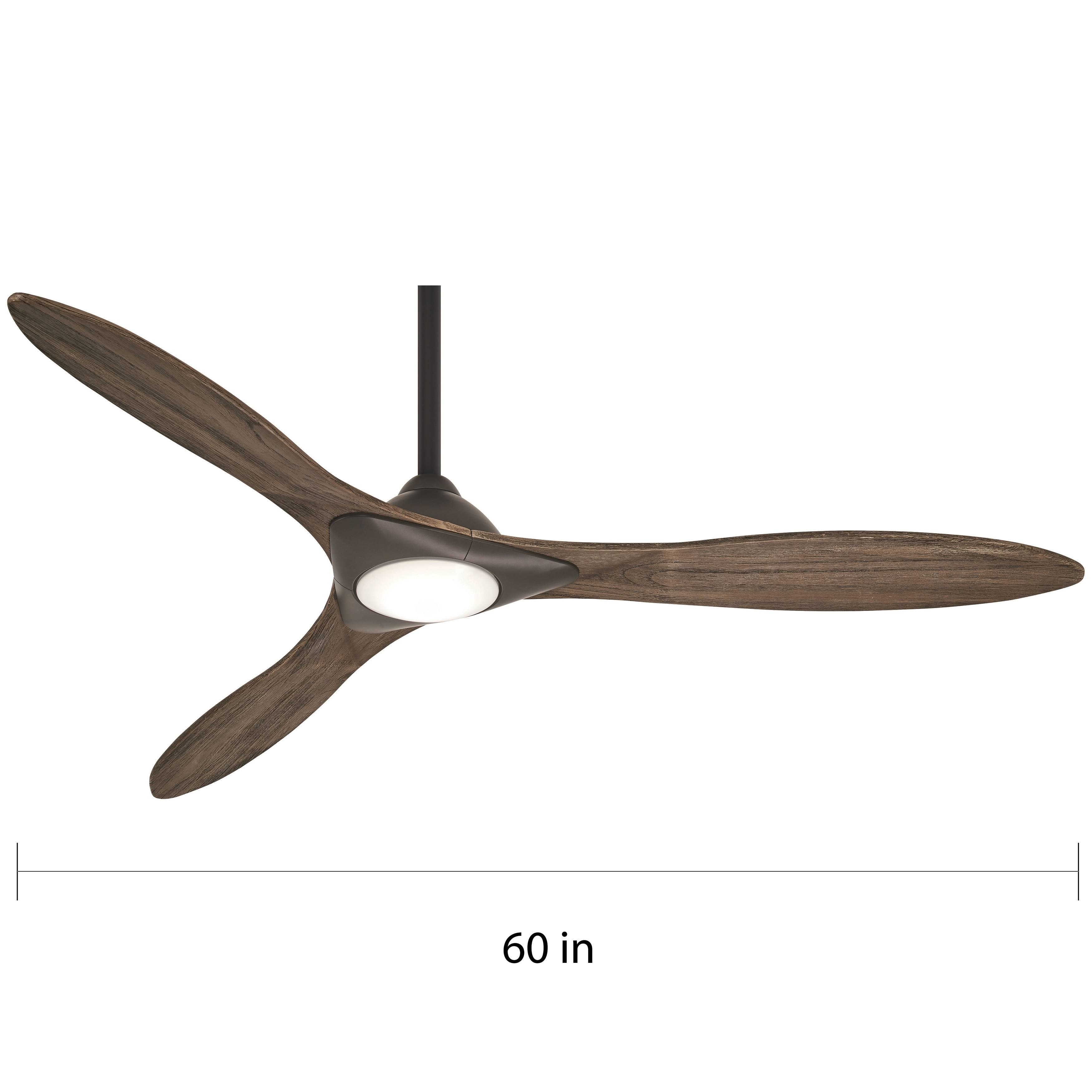 LED 60x22 Ceiling Fan Flat White P216891