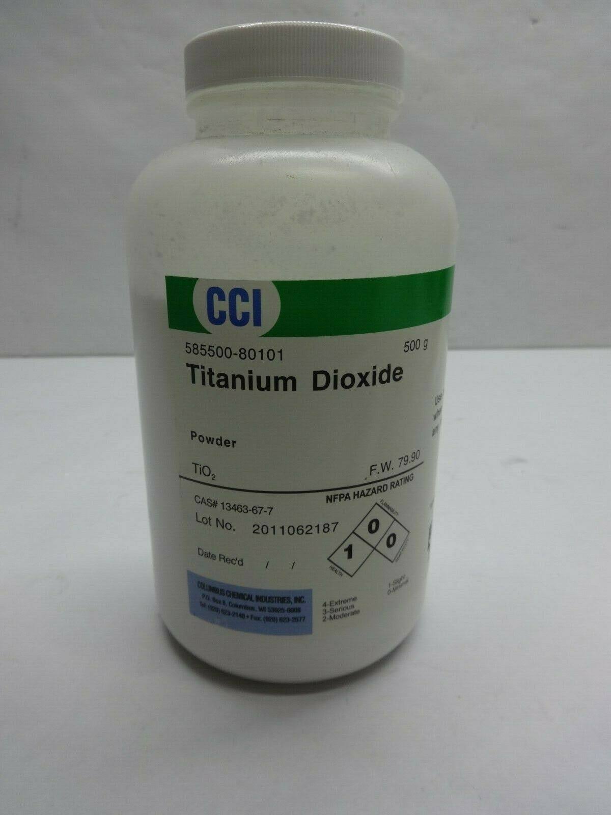 Titanium Dioxide Powder 400+ Grams B790