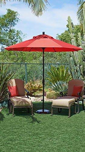 9 ft. Sunbrella Aluminum Single Vent Tilt Market Umbrella N30784