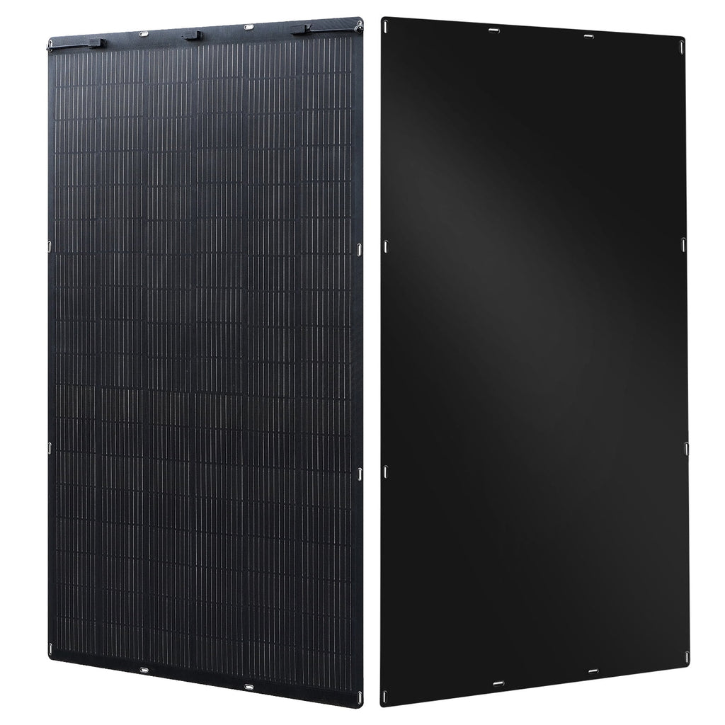 400 Watt Flexible Monocrystalline IP68 Waterproof Solar Panel, 2 Pack C16054